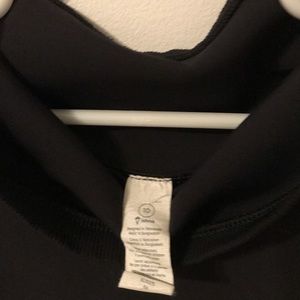 ivivva black half turtle neck top